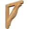 Ekena Millwork Funston Craftsman Rough Sawn Bracket, Western Red Cedar, 4"W x 30"D x 34"H BKT04X30X34FST04RWR - alternate 1